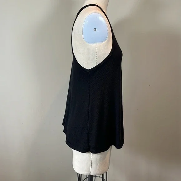 Free People Racer Back Flared Bottom Tank - Picture 3 of 7